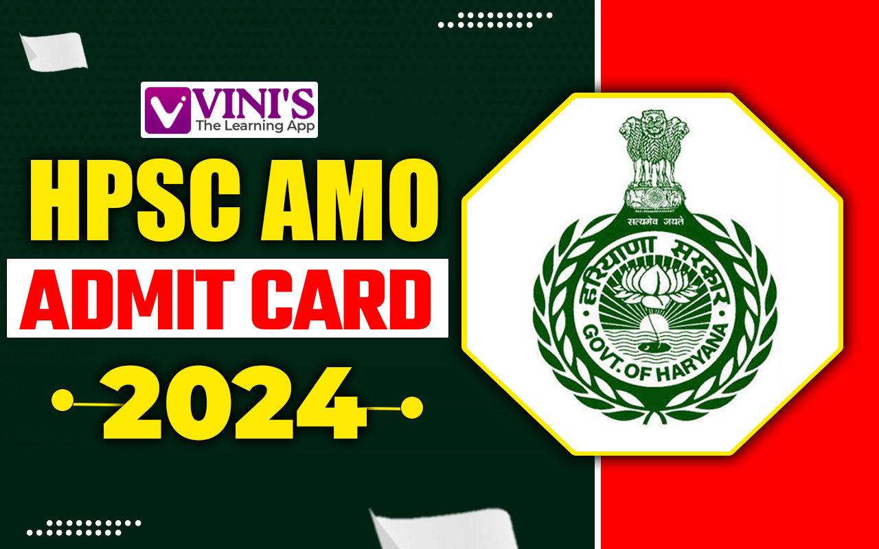 HPSC AMO Admit Card 2024