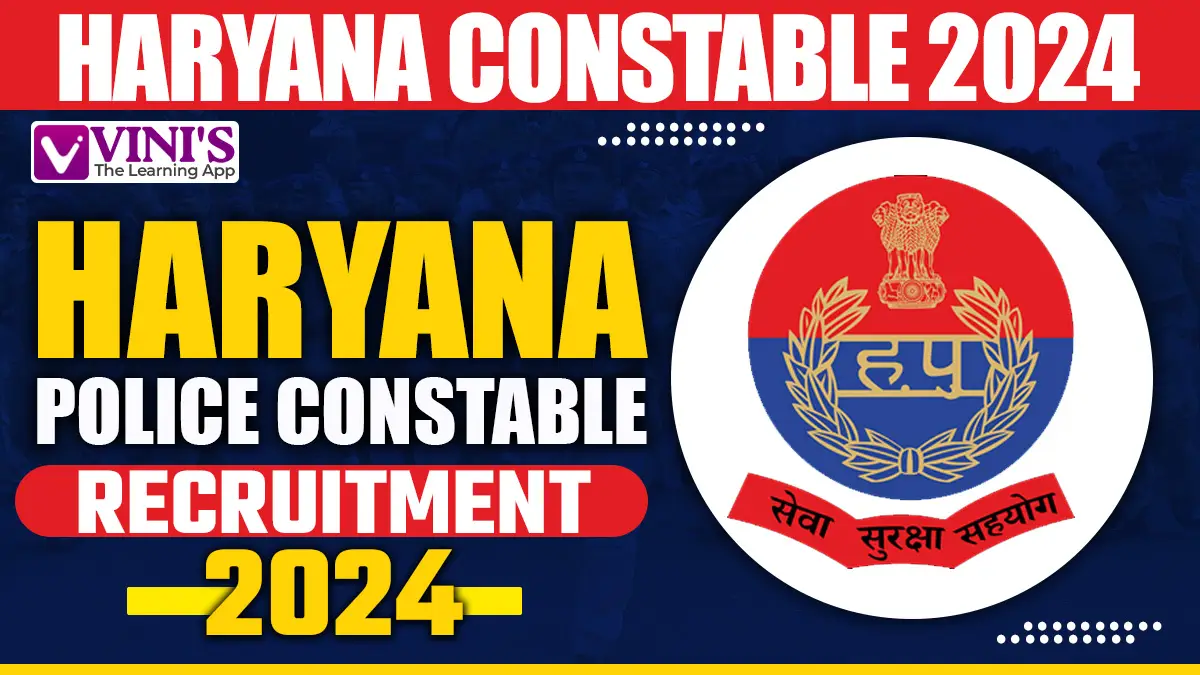 Haryana Police Constable Recruitment 2024