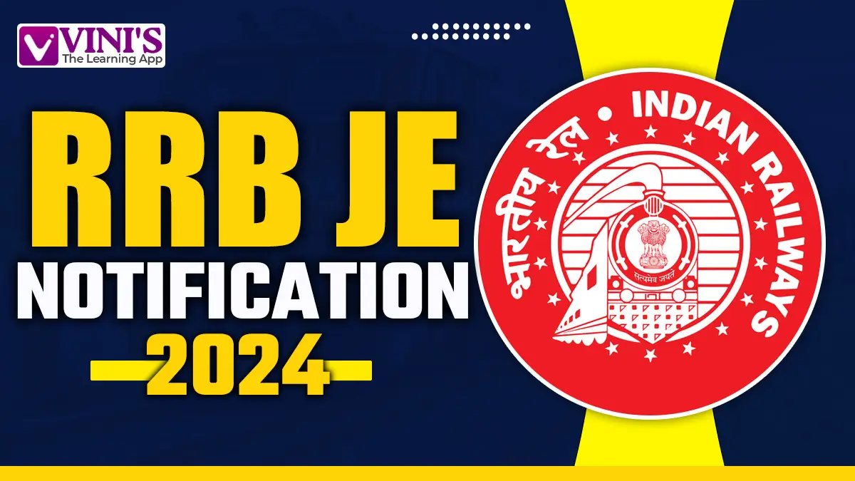 RRB JE Notification 2024