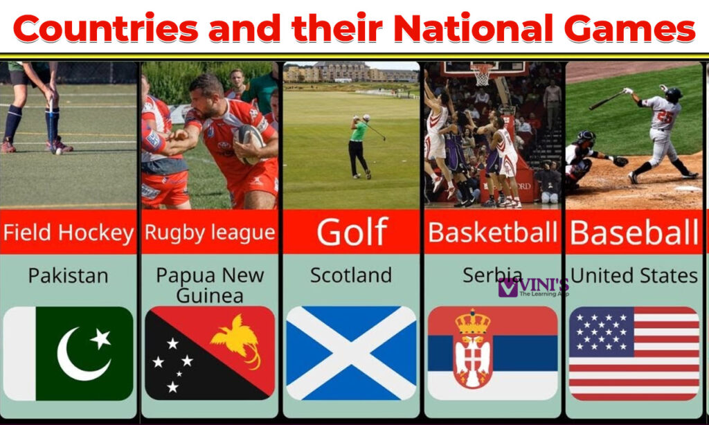 Countries and their National Games