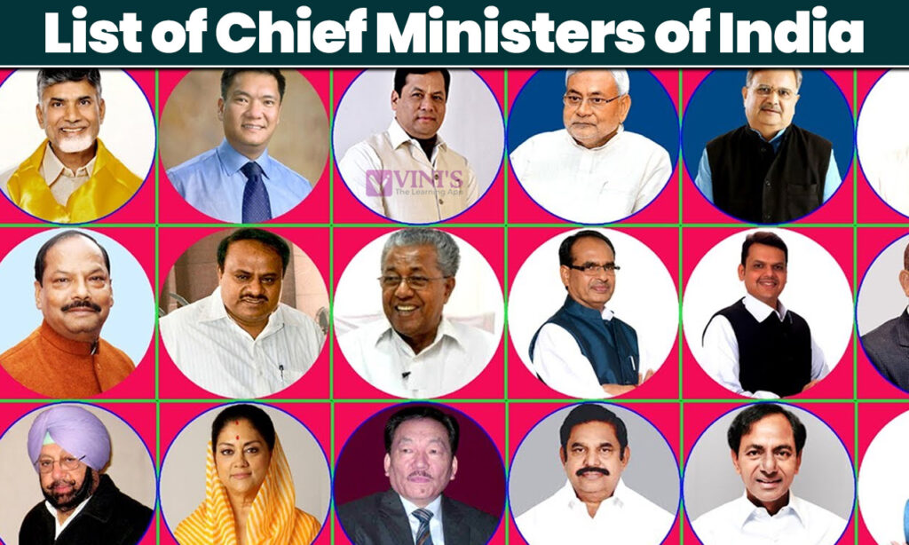 List of Chief Ministers of India