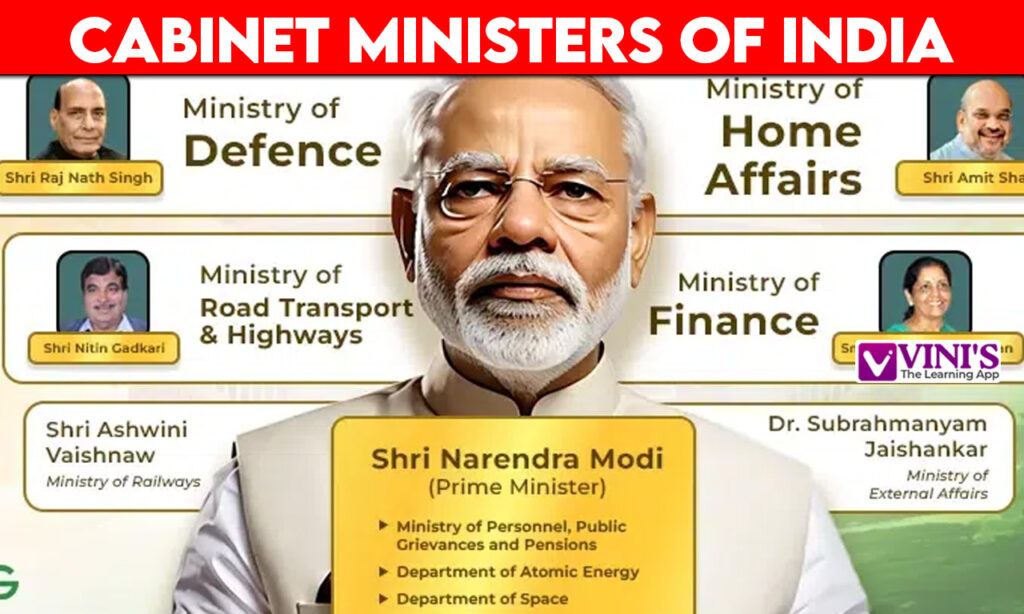 Cabinet Ministers of India